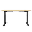 Motorised Standing Desk – Dual Motor, White Oak 140cm