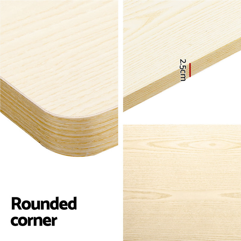 Motorised Standing Desk – Dual Motor, White Oak 140cm
