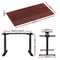 Motorised Standing Desk – Dual Motor, Walnut 140cm