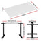Motorised Standing Desk – Dual Motor, White Finish 120cm