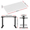 Motorised Standing Desk – Dual Motor, White 140cm