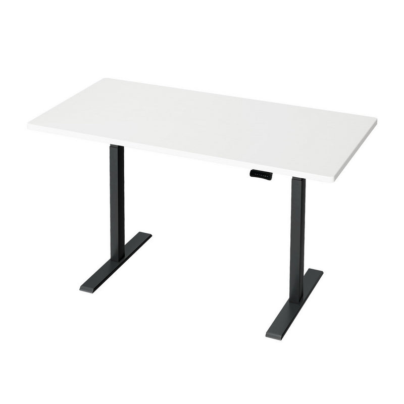 Motorised Standing Desk – Dual Motor, White 140cm