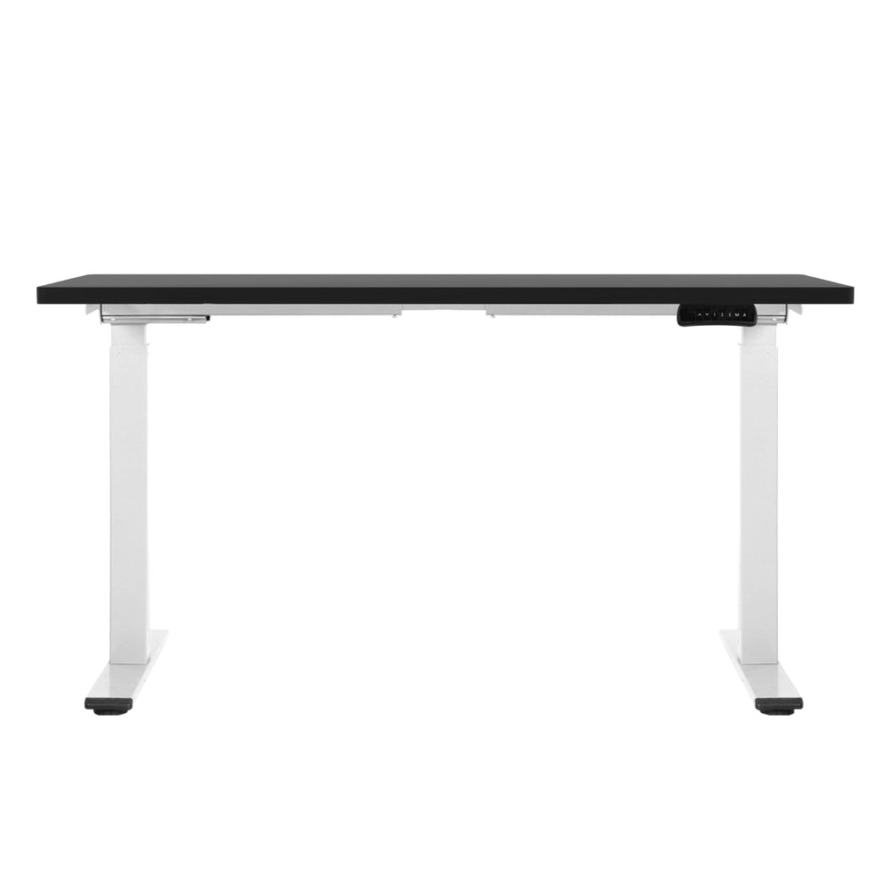 Halston Electric Sit Stand Desk – Black – 140 cm