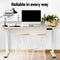 Motorised Standing Desk – Dual Motor, White Oak Finish 140cm