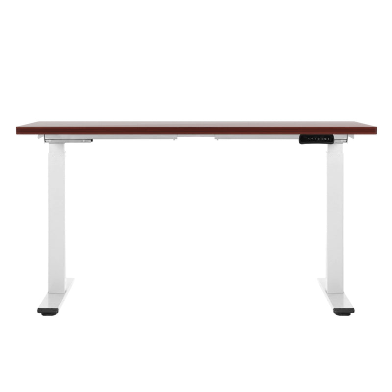 Motorised Standing Desk – Dual Motor, Walnut Finish 140cm