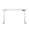 Motorised Standing Desk – Dual Motor, White Finish 140cm