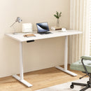Standing Desk Motorised Electric Dual Motor 120CM White
