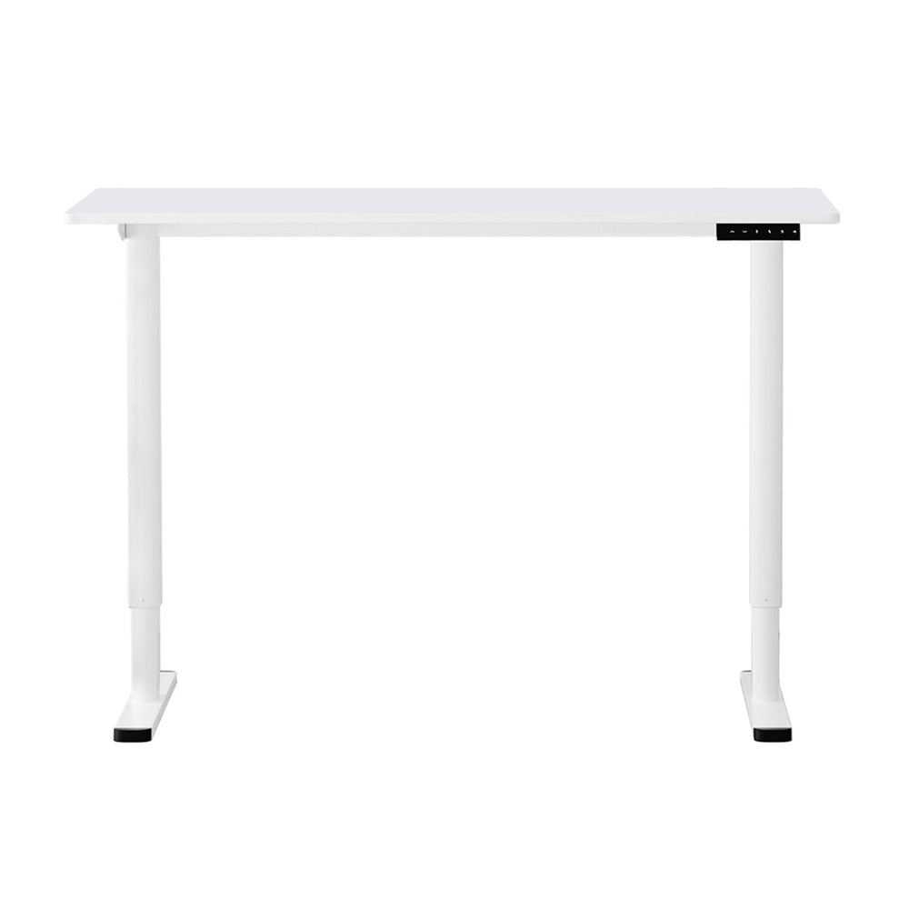 Flux Electric Standing Desk – White – 120 cm