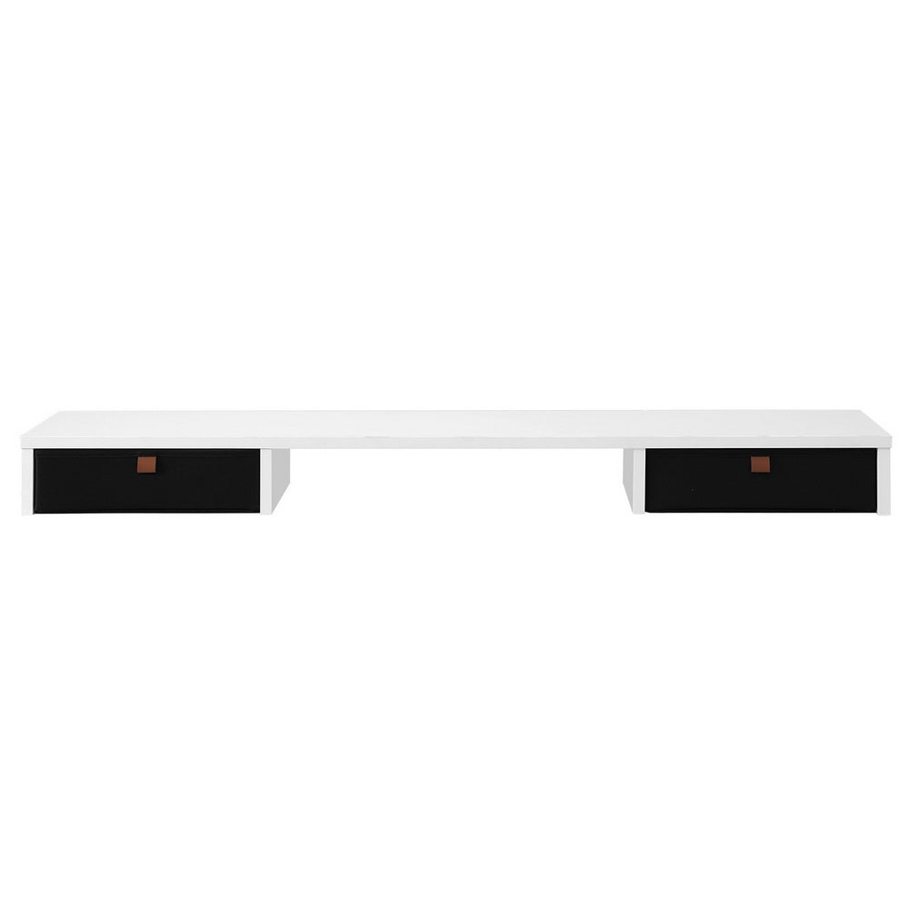 Kairos Desktop Storage Rack – White – 120 cm