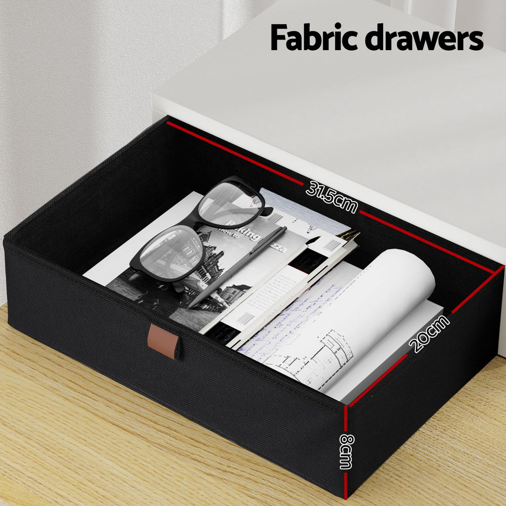 Kairos Desktop Storage Rack – White – 120 cm