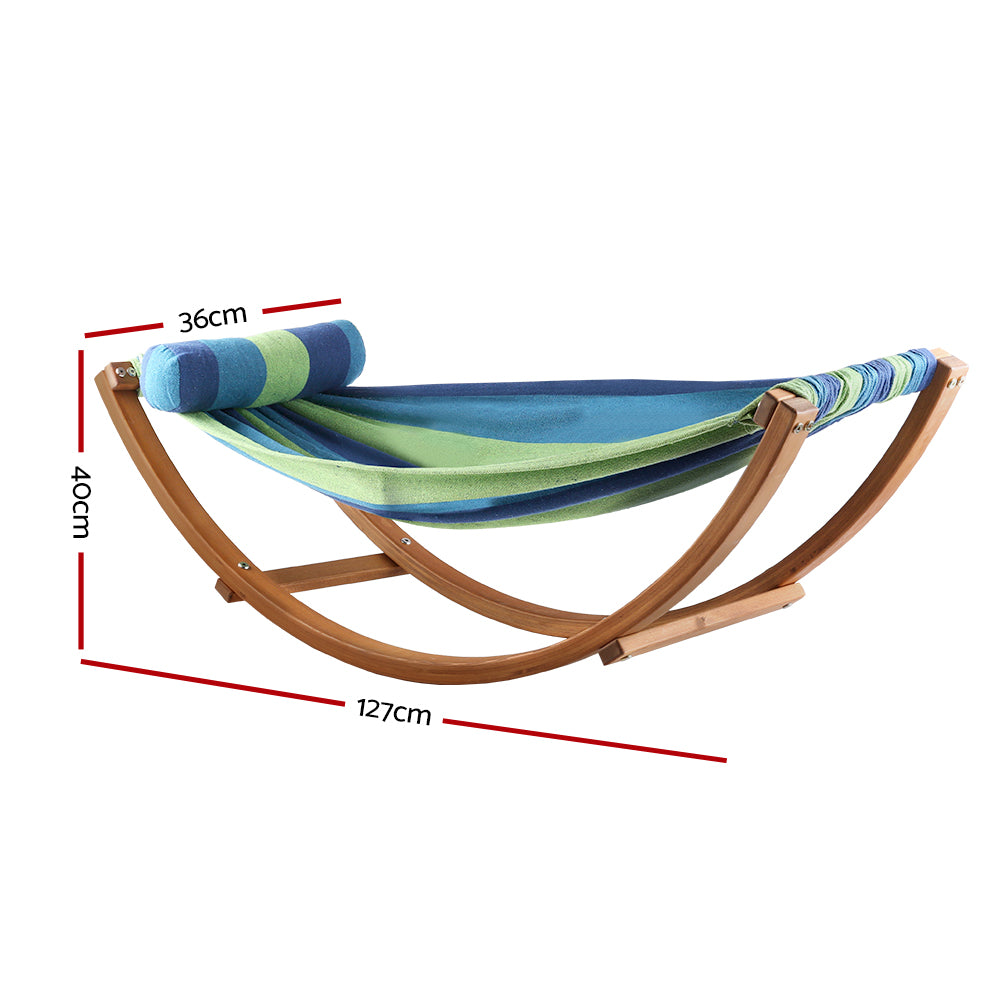 Marston Kids Timber Hammock – Blue – Kids Size