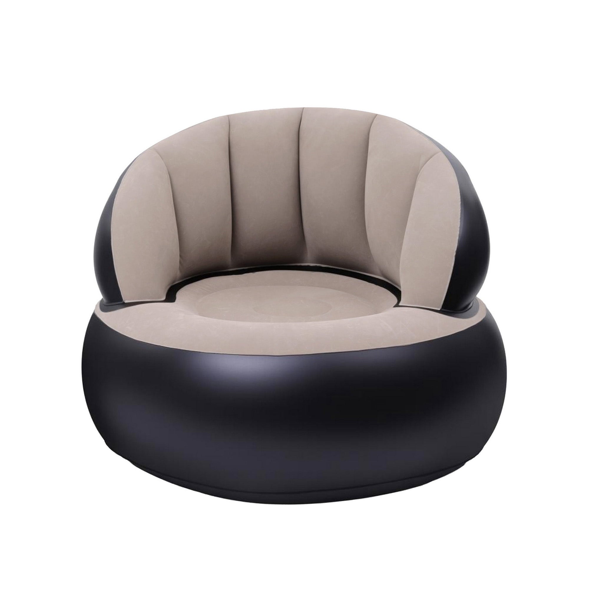 Orbit Inflatable Round Chair – Brown – Single