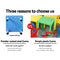 Kids Plastic Square Activity Study Desk - 60X60CM
