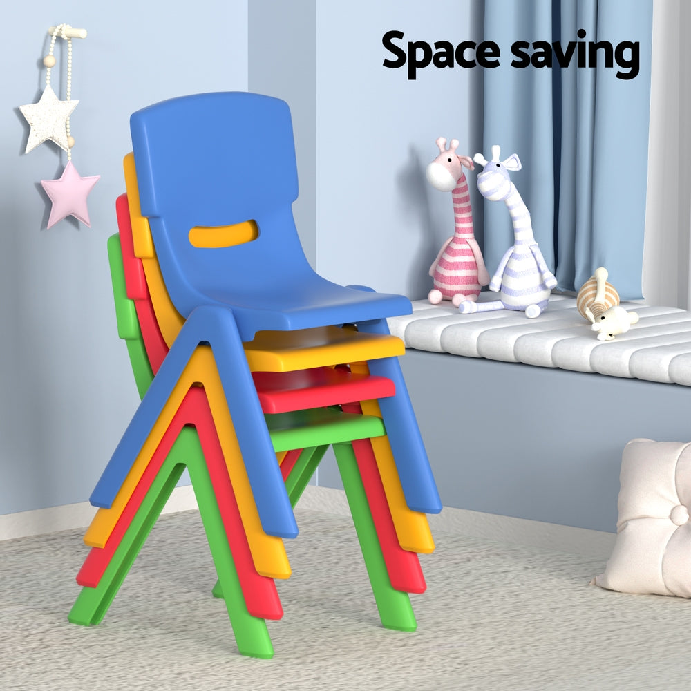 Arlo Kids Table & Chair Set – Blue – Set of 5