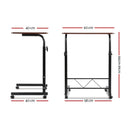 Adjustable Laptop Table - 60CM -Dark Wood - DELETE