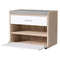 Shoe Storage Bench – 8 Pairs Capacity, White Niva Finish