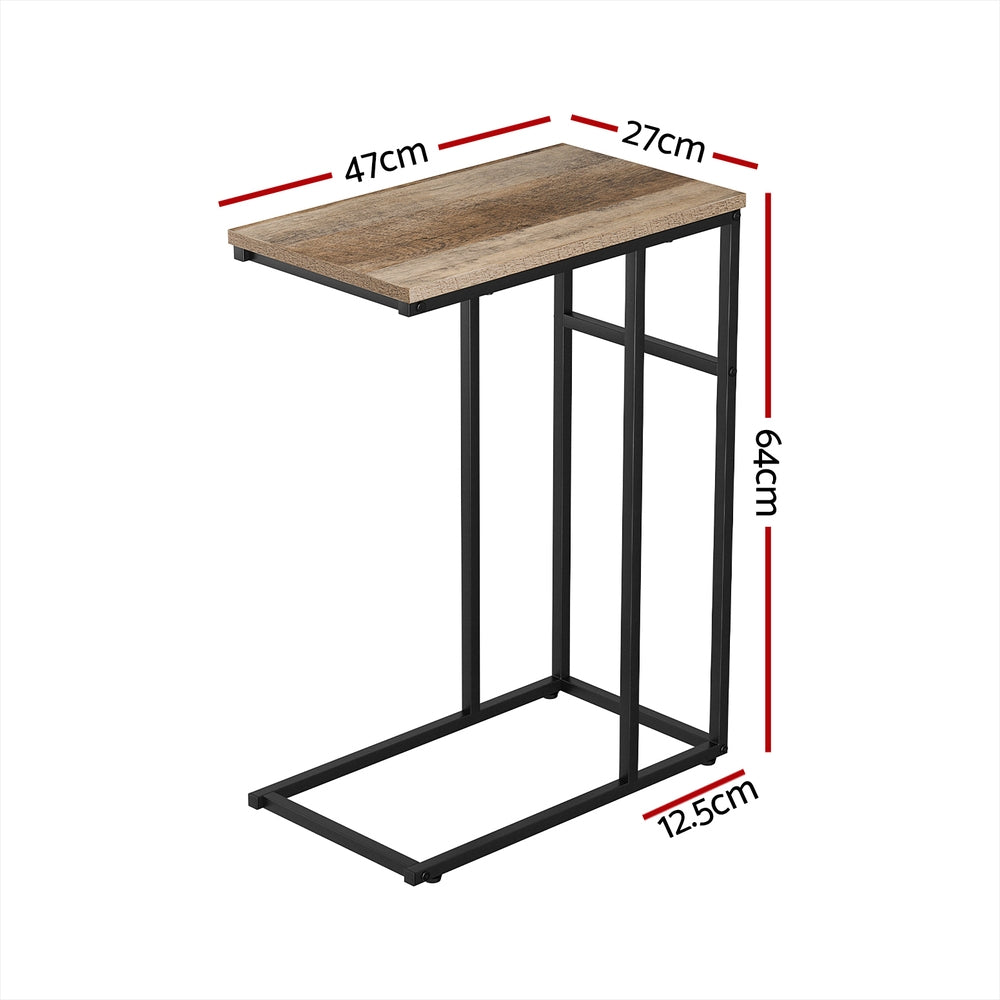 Anika Side Table – Walnut – Medium