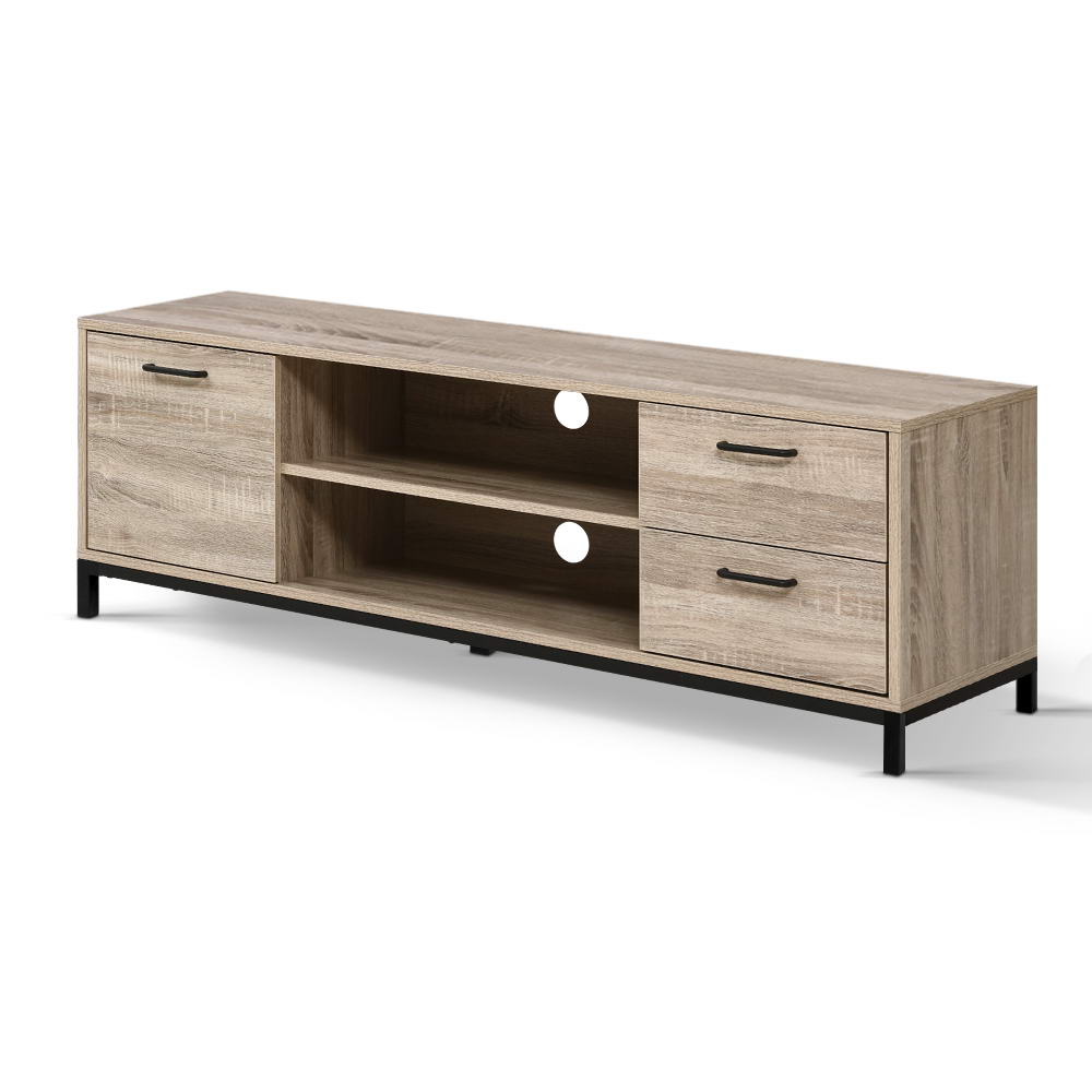 Camden TV Entertainment Unit – Oak – 132 cm