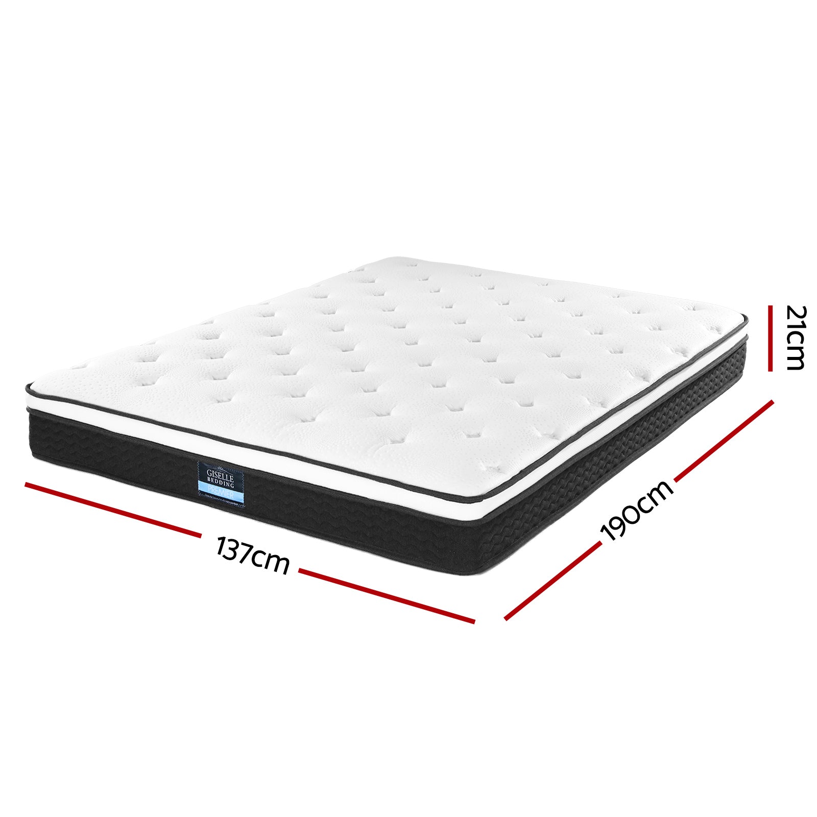 PureRest Euro Top Mattress – Medium – Double
