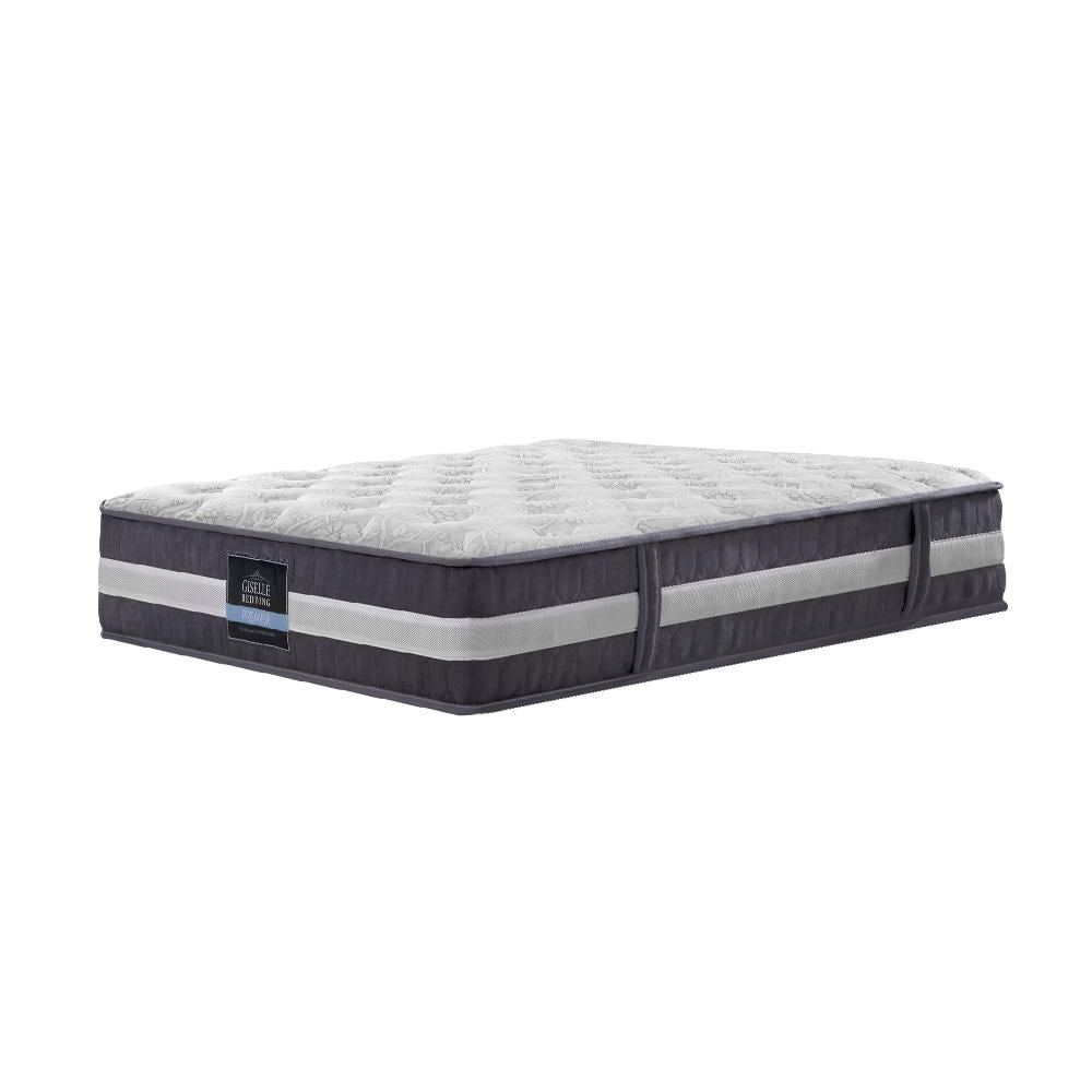 Serano Euro Top Pocket Spring Mattress – White – King Single
