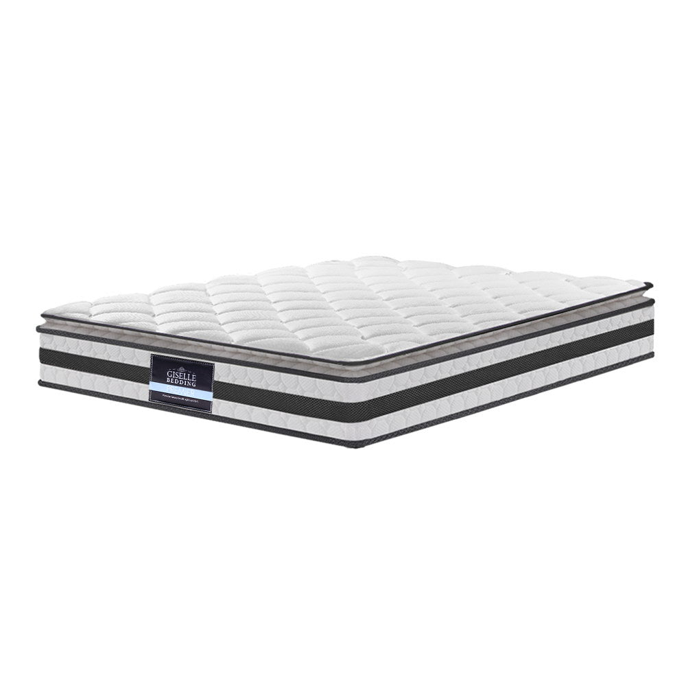 Normay Pillow Top Mattress – White – Single