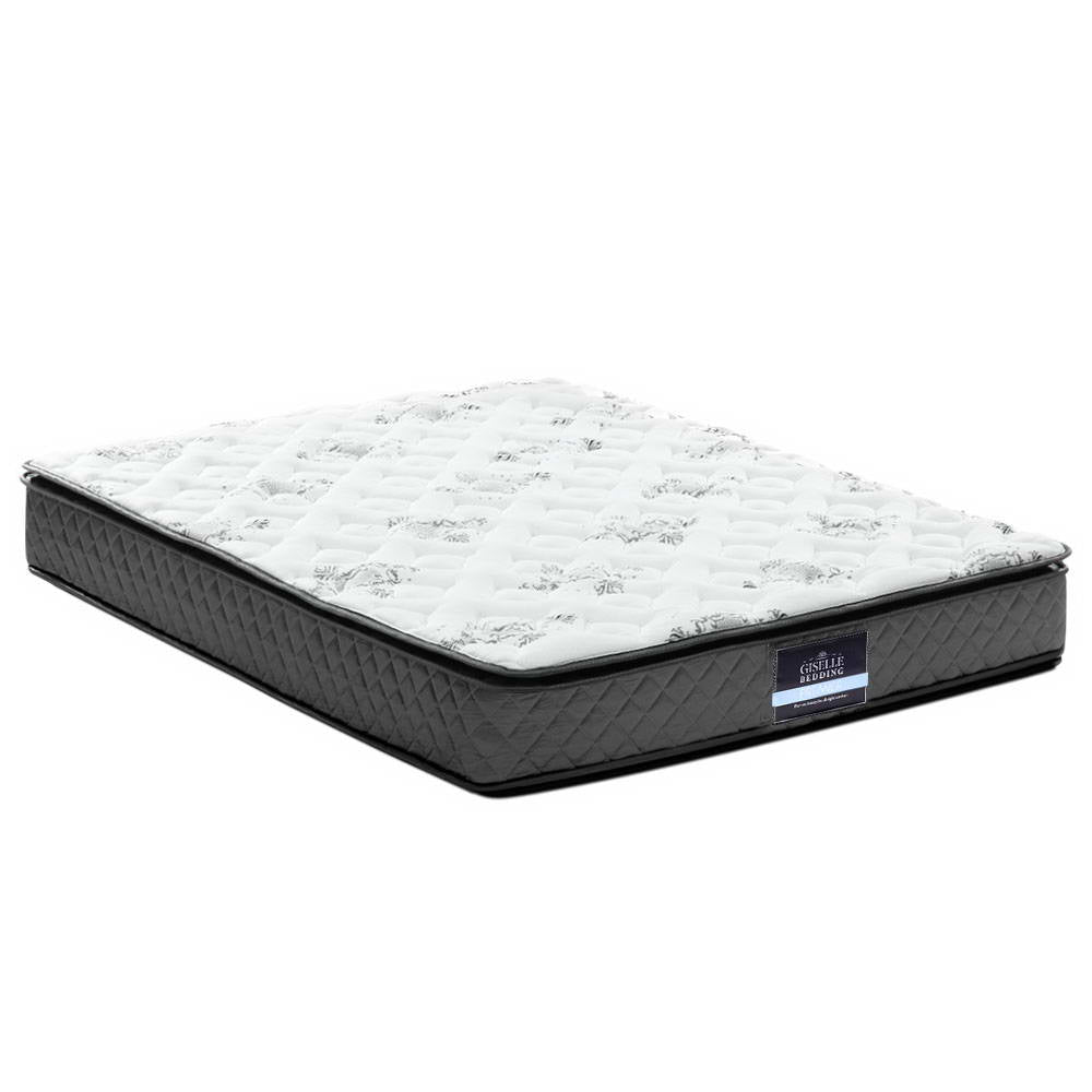 Rocco Pillow Top Mattress – White – Double