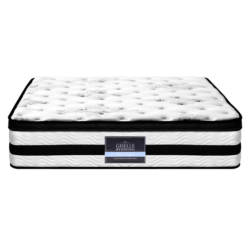 DOUBLE Size - Euro Top Pocket Spring Mattress - 34cm