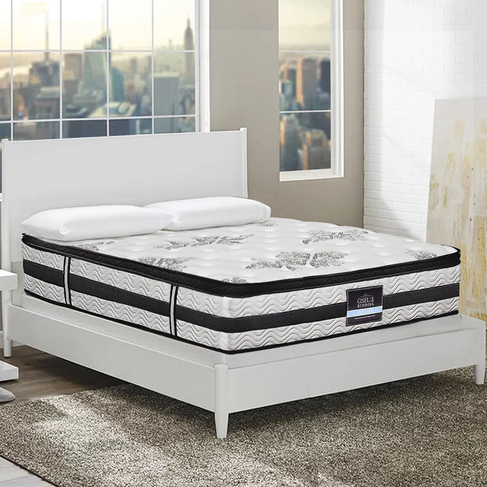 Nightsky Euro Top Mattress – White – Super King