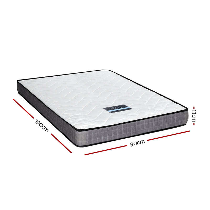 SINGLE Size - Tight Top Mattress - 13cm