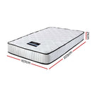 KING SINGLE Size - Pocket Spring Mattress - 21cm