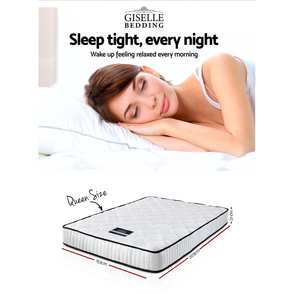 Lullaby Pocket Spring Mattress – Medium – Queen