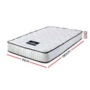 SINGLE Size - Tight Top Mattress - 21cm