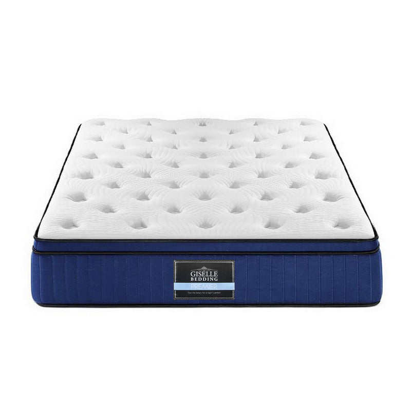 DOUBLE Size - Cool Gel Memory Foam 7 Zone Mattress - 34cm