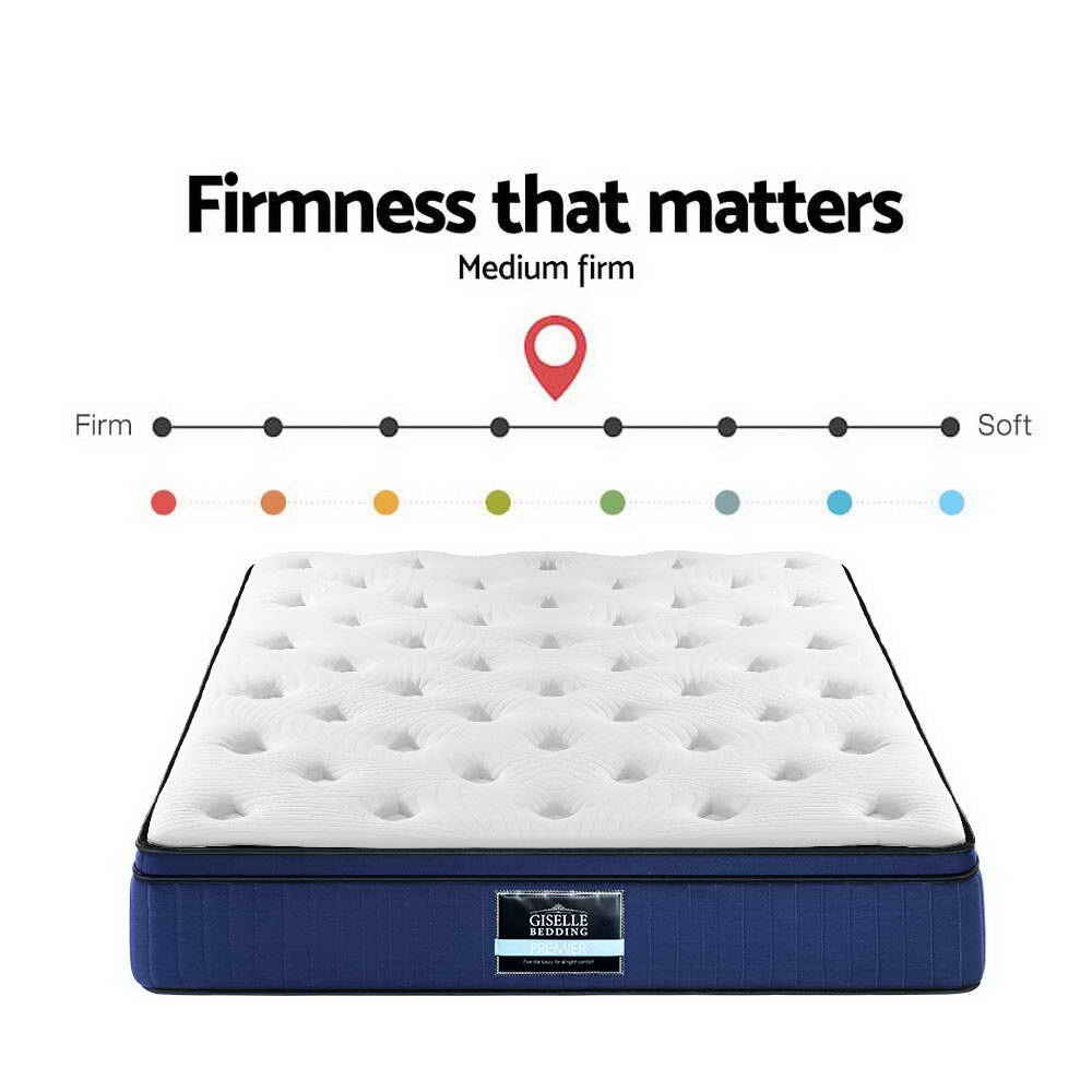 Alderon Cool Gel Memory Foam Mattress – White – King