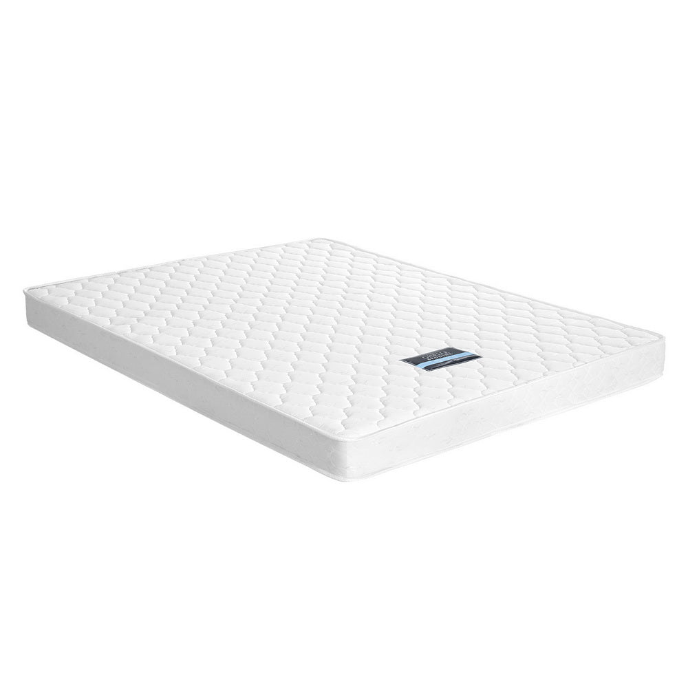 CozyNest Pocket Spring Mattress – White – King Single