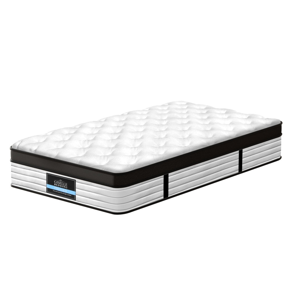 Nightfall Euro Top Mattress – White – King Single