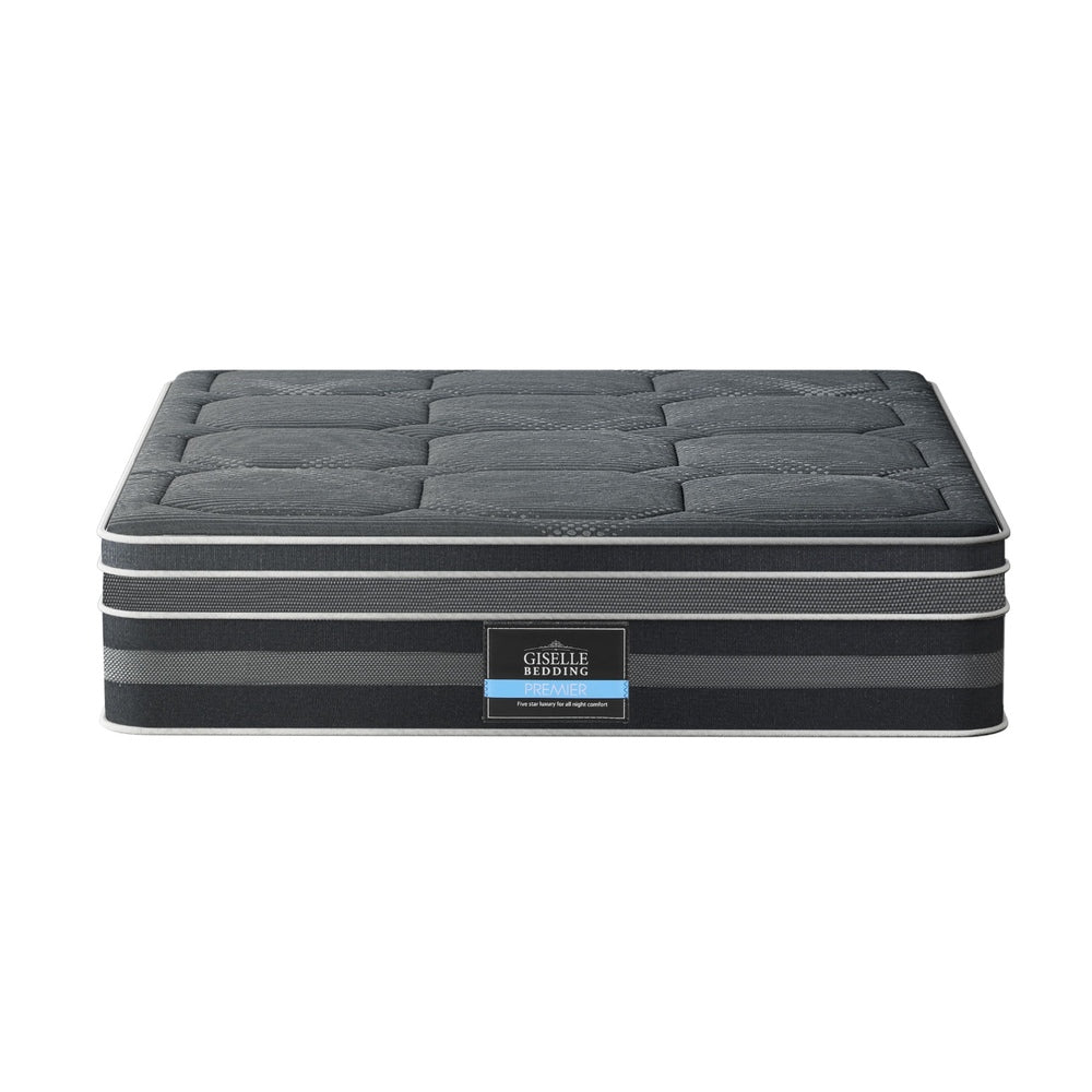 SleepCraft Euro Top Mattress – White – Double