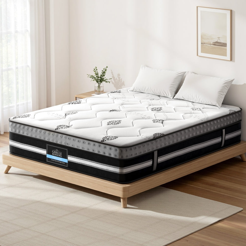 Arlo Mattress 35cm Bed in a Box Pocket Spring Gel Memory Foam – King