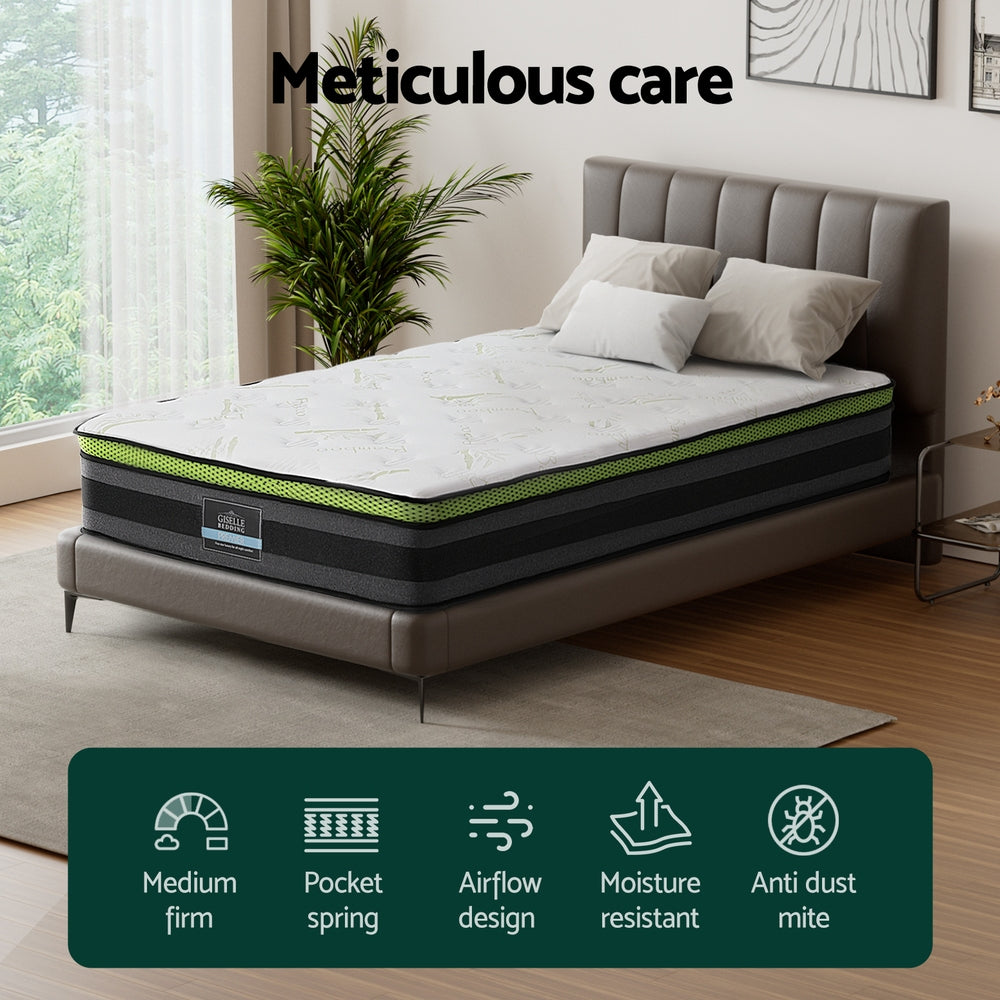Breathe Gel Foam Mattress – Medium – King Single