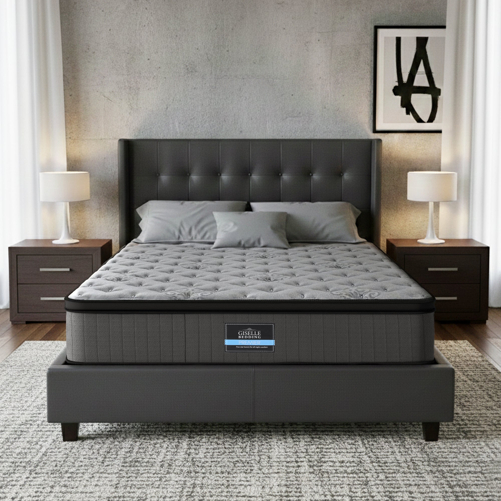Pillowcloud Euro Top Mattress (Medium)