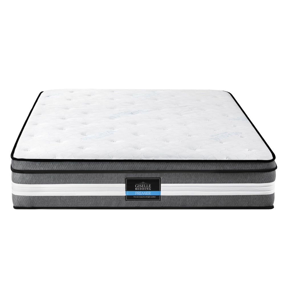Pillowcloud Euro Top Mattress – White – King