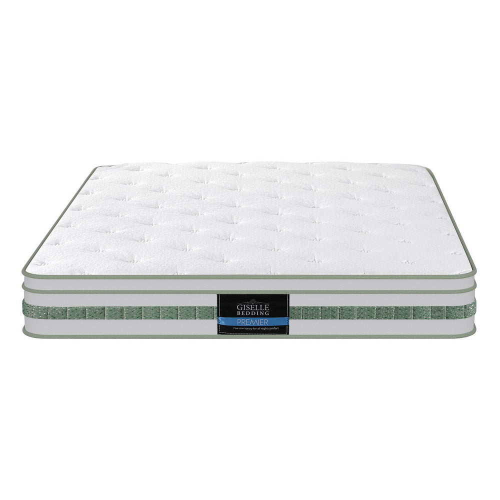 Hudson Euro Top Mattress – White – Double
