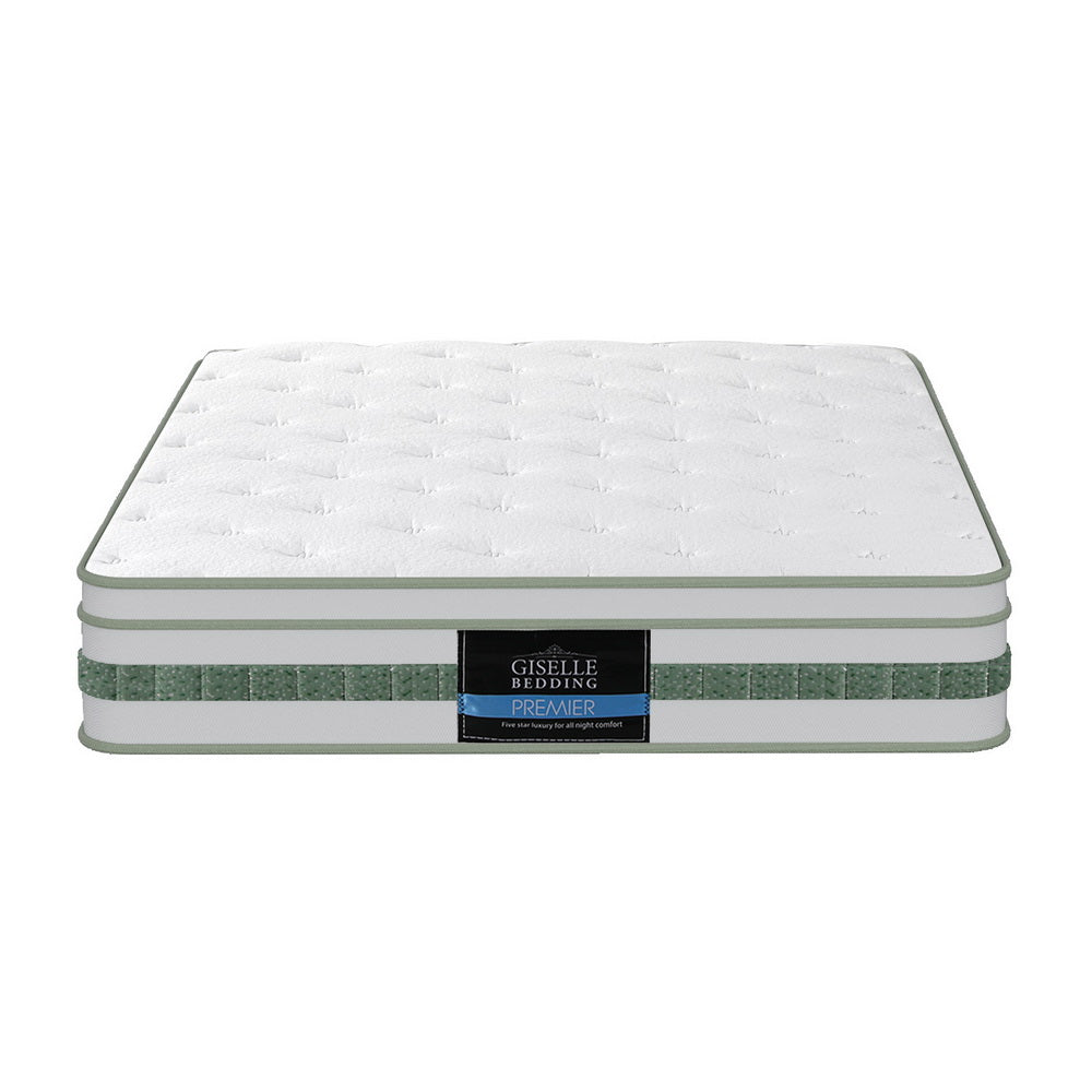 Alderon Euro Top Mattress – White – King Single