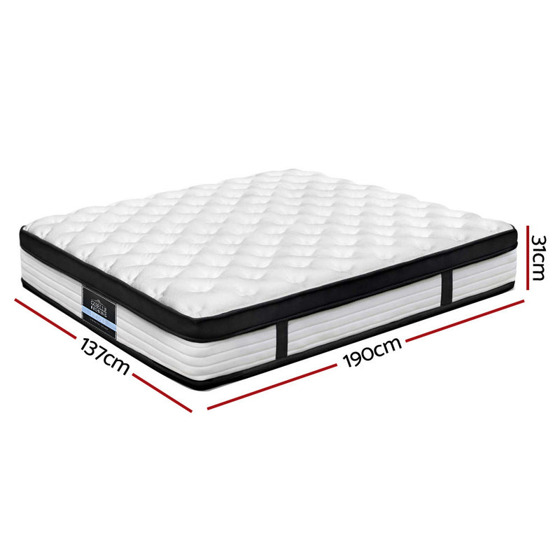 DOUBLE Size - Euro Top Mattress - 31cm