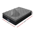 KING SINGLE Size - Bamboo Mattress - 34cm - Black