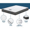 KING SINGLE Size - Tight Top Mattress - 16cm