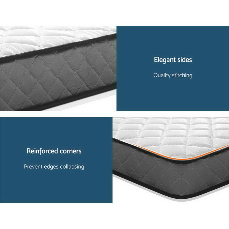 KING SINGLE Size - Tight Top Mattress - 16cm