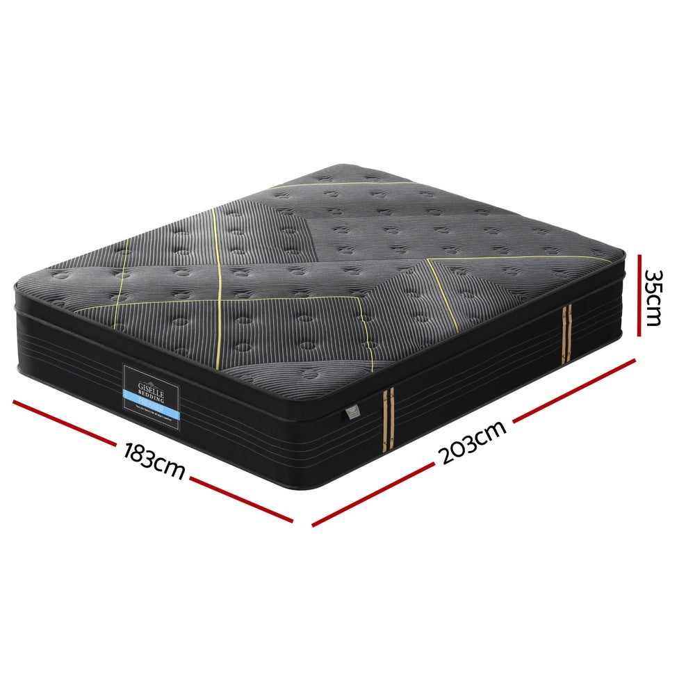 Moonrise Euro Top Mattress – White – King