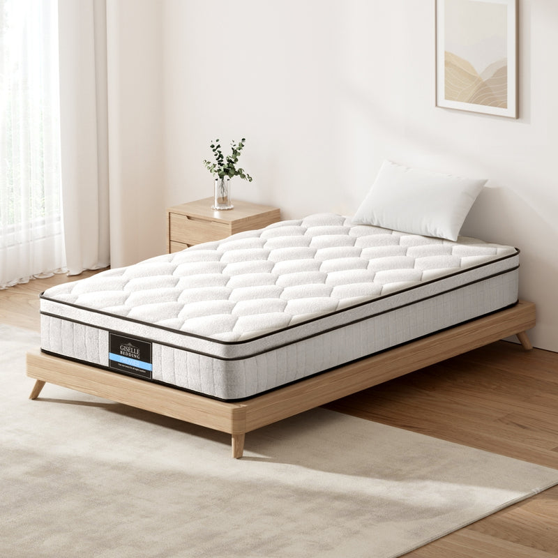 SINGLE Size - Medium Firm Euro Top Mattress