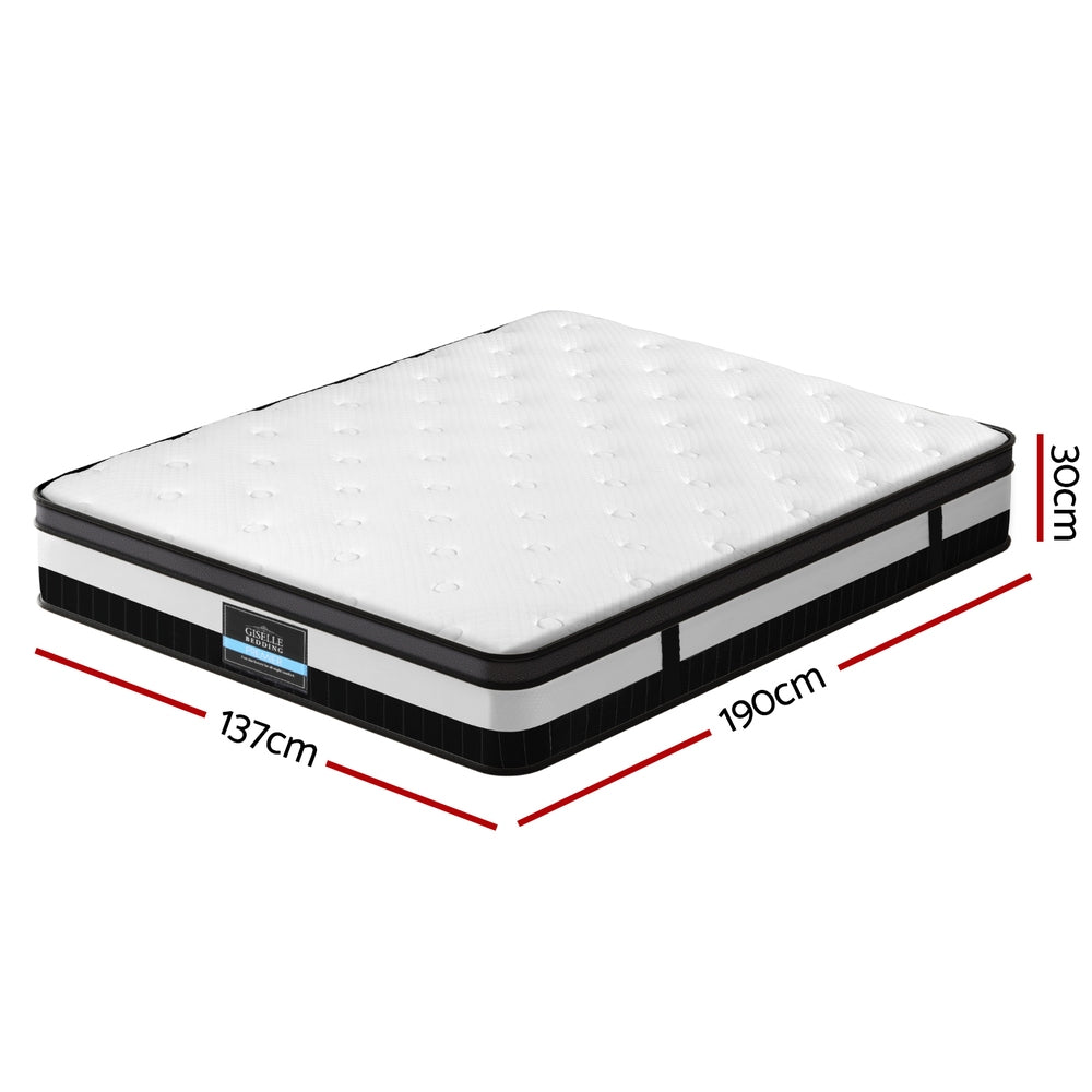 Serenity Euro Top Mattress – White – Double